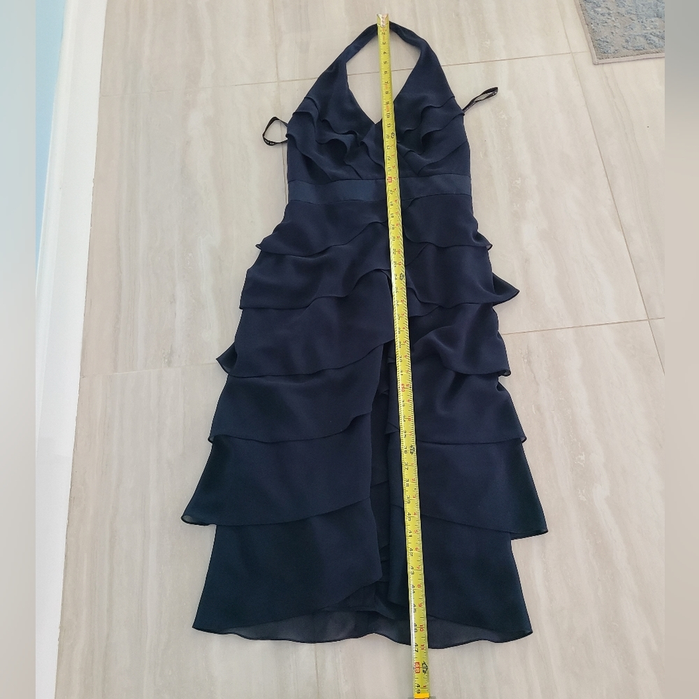 After Six Dress - Halter Dress - Midnight -size 6 - Picture 12 of 12